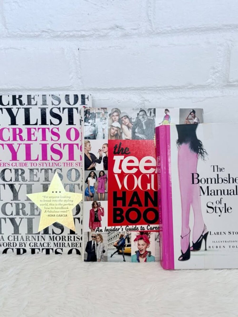 Teen Vogue + Fashion Styling Cofee Table Fashion Career Book Bundle (3 Books)
